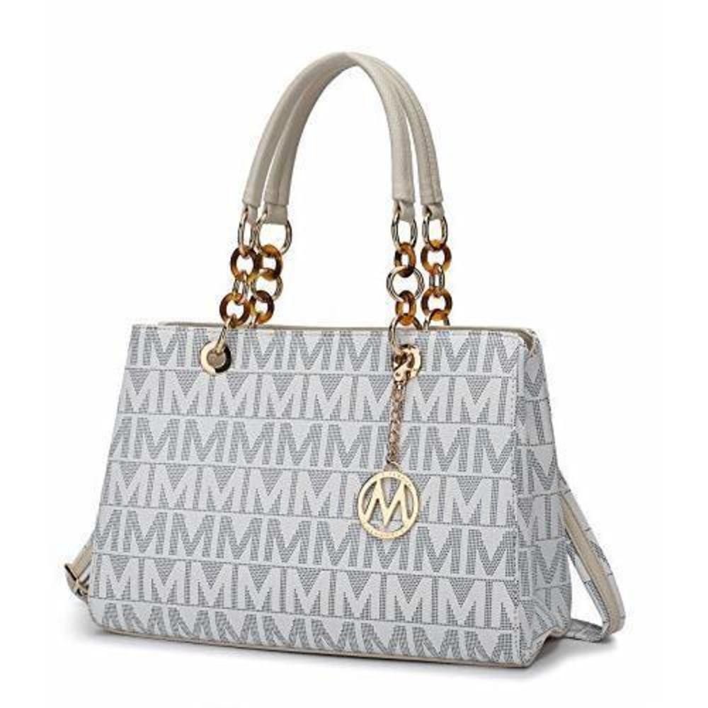 Paris Roomy Textured Bag Full Grain Supple Textured Intricate Tooled Satchel
